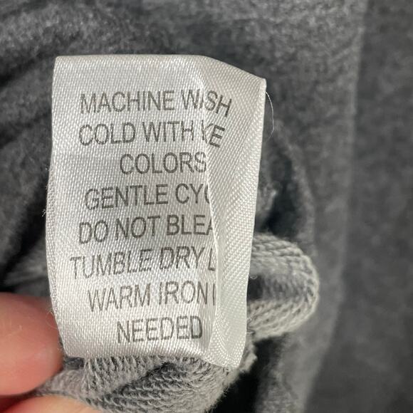 Vintage 90s Y2k Gray Red Gingham Collared Black Cats Hearts Novelty Sweatshirt M - Picture 7 of 7